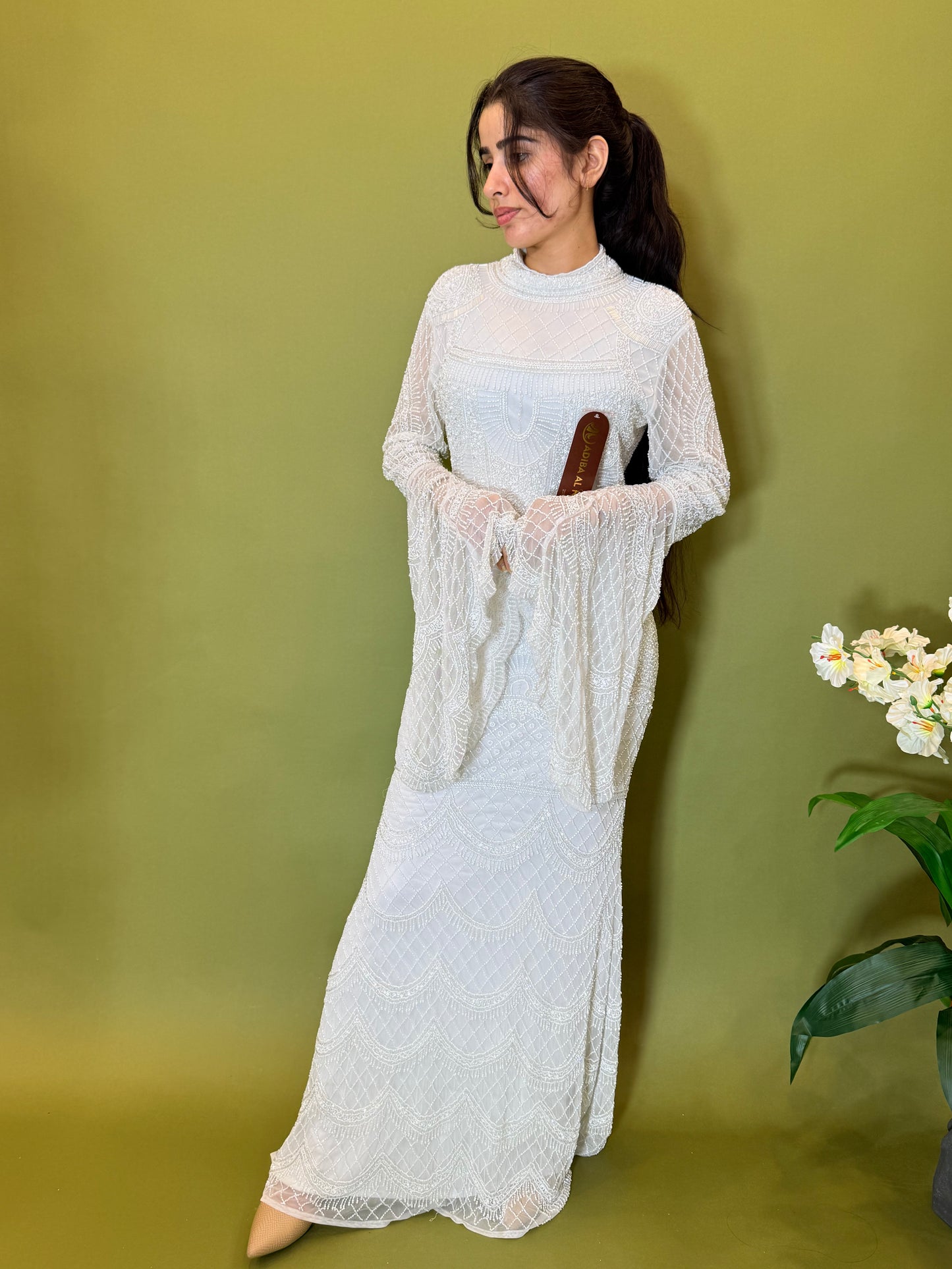 Celestia Signature Beaded Gown