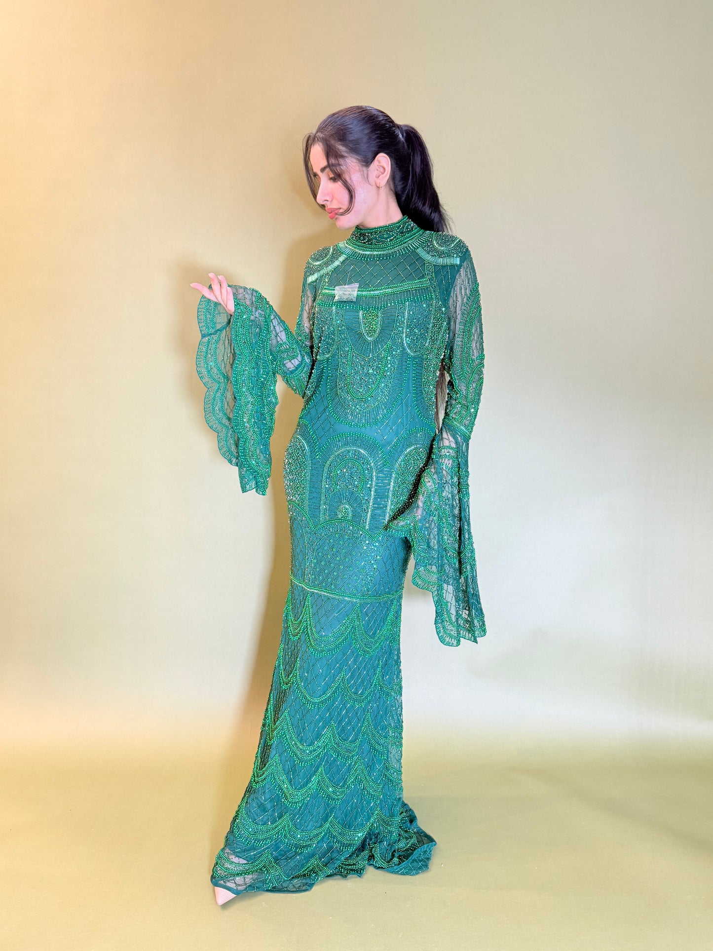 Celestia Signature Beaded Gown