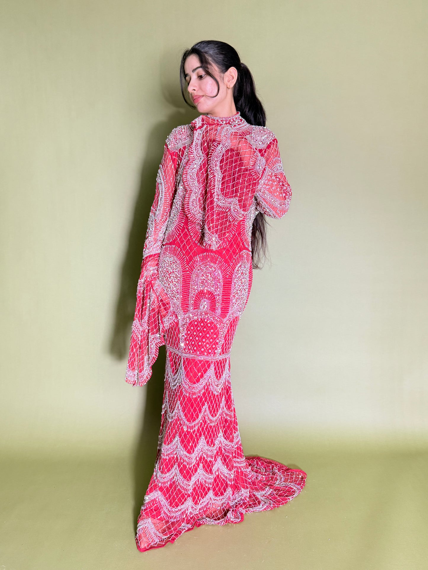 Celestia Signature Beaded Gown
